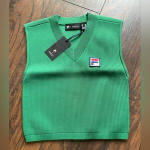 Hatley Vibrant Green V-Neck Sweater